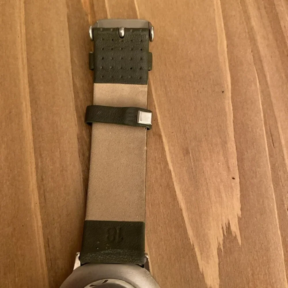 Unbranded Slim Green Watch New Battery